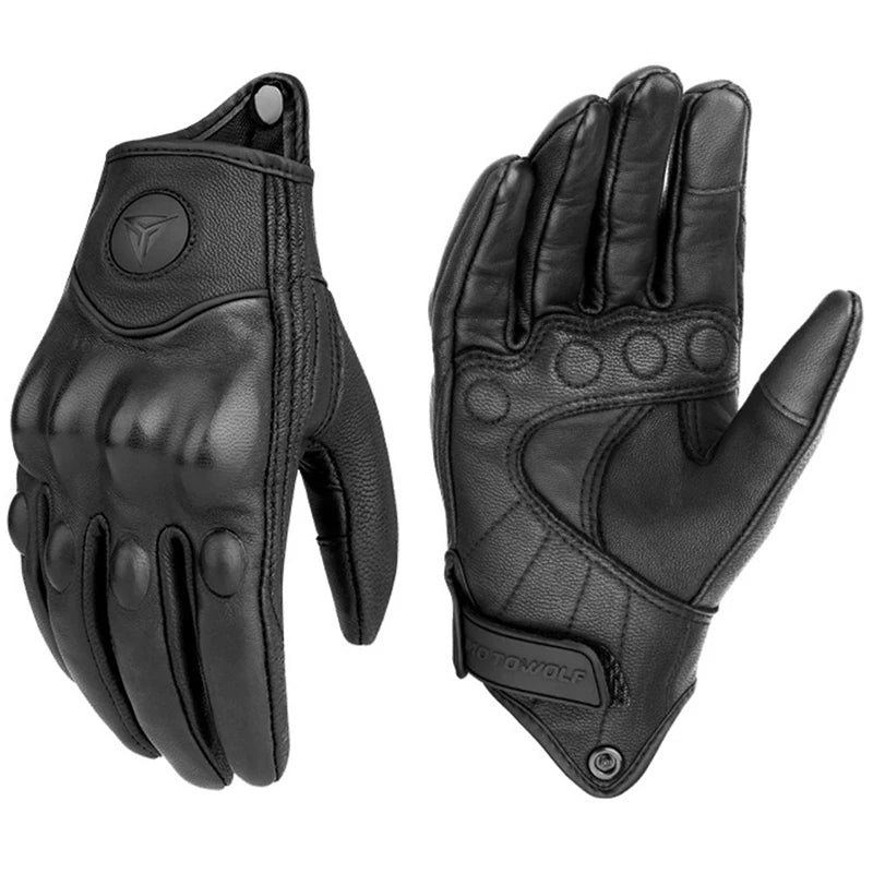 Gants en Cuir Homme au Style Urbain – Coupe Ajustée et Design Épuré