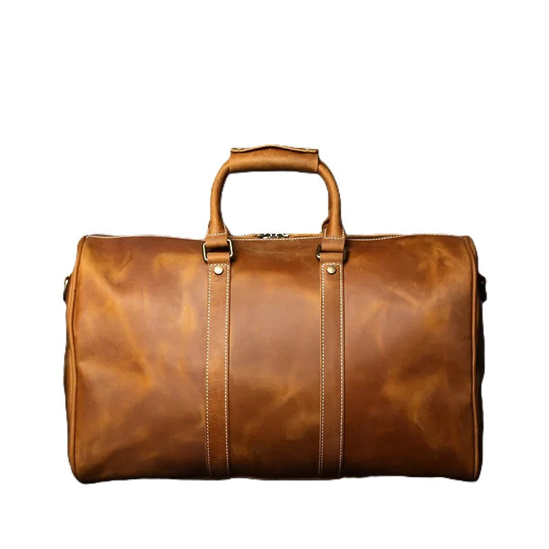Sac en Cuir Homme de Voyage – Style Rétro Grande Capacité